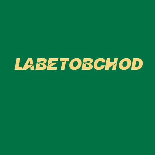 Logo da LABETOBCHOD