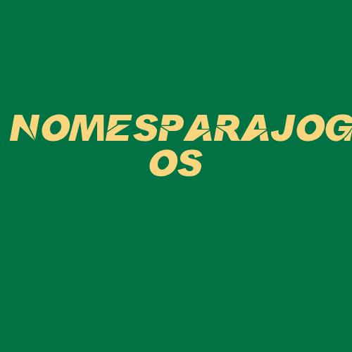 Logo da NOMESPARAJOGOS