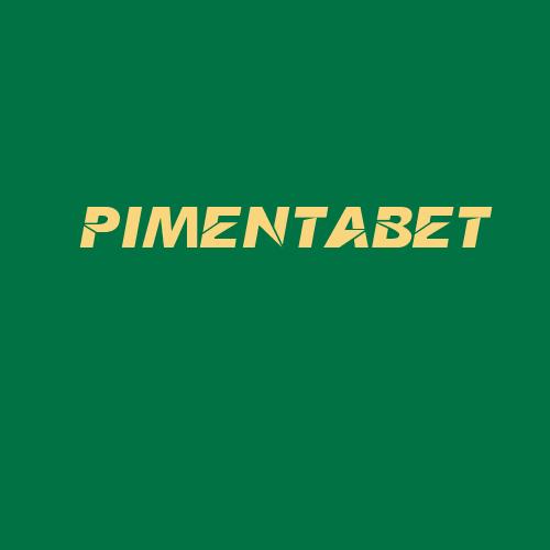 Logo da PIMENTABET